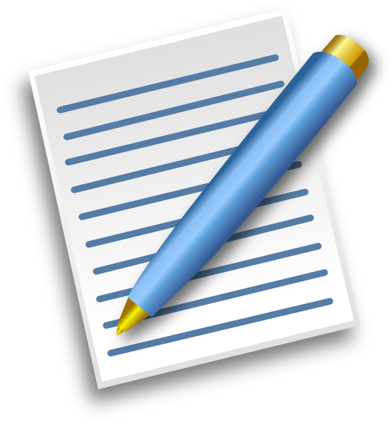 pen and paper icon